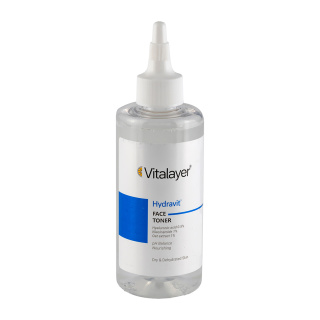 تونر صورت ویتالایر مدل Hydravit مناسب پوست خشک و دهیدراته حجم 200 میلی لیتر