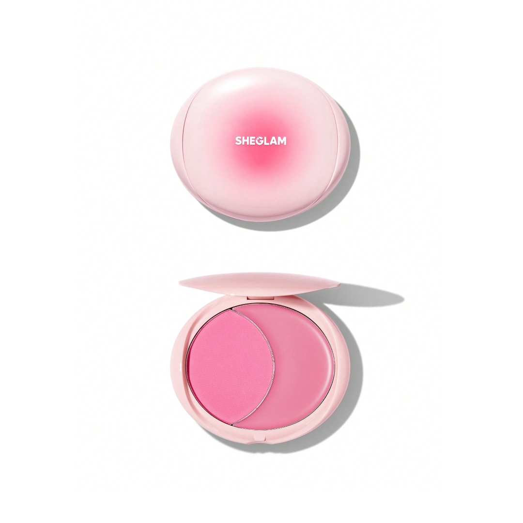 رژگونه کرمی پودری شیگلم Pink Sprinkles تناژ صورتی