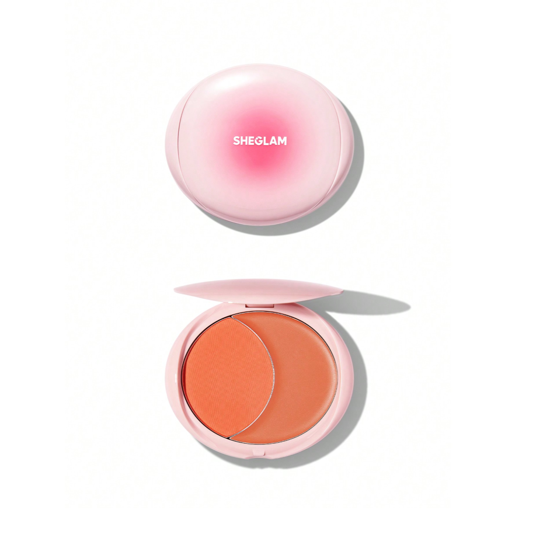 رژگونه کرمی پودری شیگلم Peach Juice